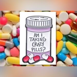 $1 PIN/BROOCH. ENAMEL/METAL. NEW. $1 WITH ANY $10 ORDER OR MORE